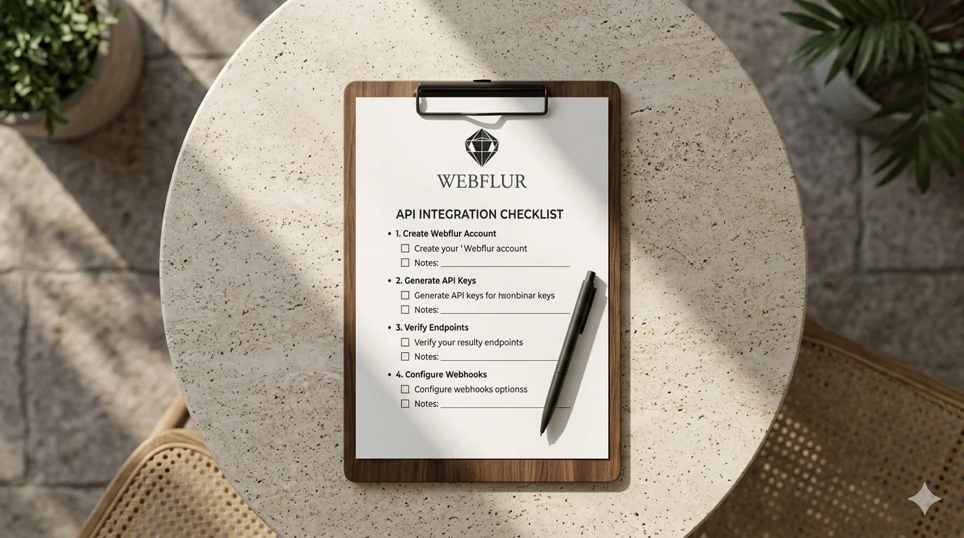 The Ultimate AI SEO Checklist by Webflur AI SEO Agency